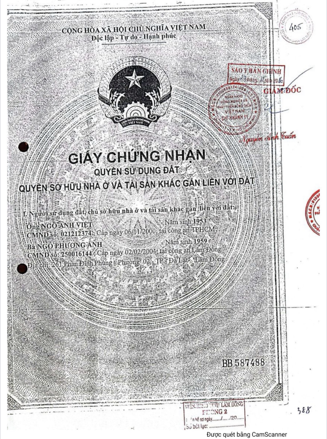 Bán đất mặt tiền Phan Đinh Phùng, phường 2, Đà Lạt