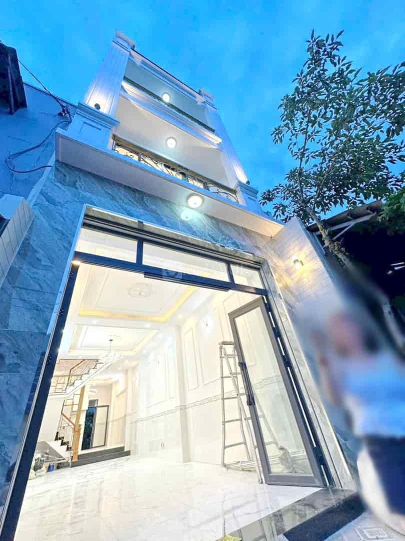 Bán nhà mới 2 lầu mặt tiền đường Vàm Luông, phường 6, quận 8