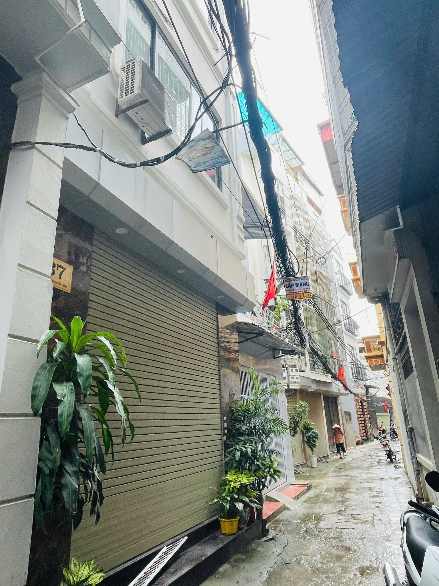 Bán nhà phố Nguyễn Chính thông sang khu đô thị Ao Sào, 2 mặt ngõ, diện tích 44m2, 4 tầng, mặt tiền 4,81m