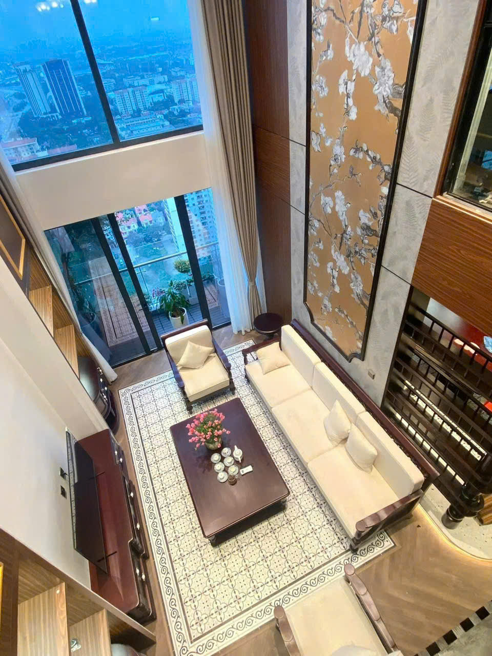 Siêu vip Penthouse Duplex The Zei 186m2 full đồ cao cấp view sân Mỹ Đình