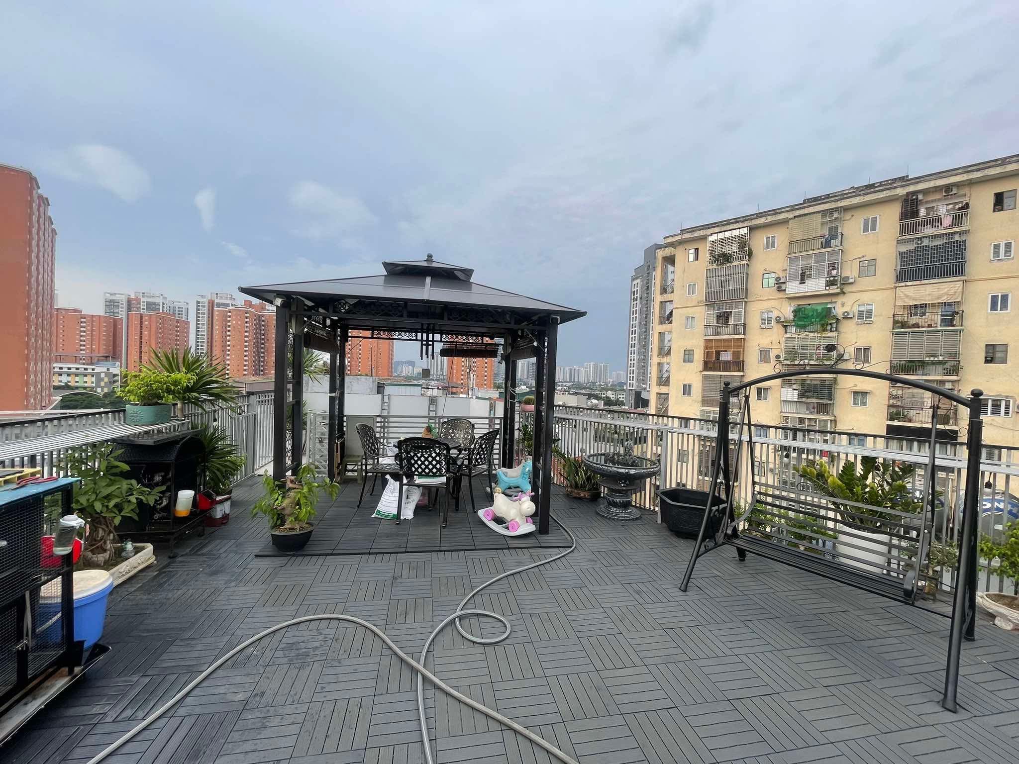 Bán tòa nhà mặt ngõ ô tô đường Hoàng Quốc Việt, 80m2, 7 tầng, thang máy