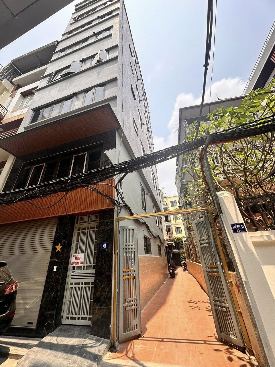 Bán tòa nhà mặt ngõ ô tô đường Lê Trọng Tấn - 80m2 - 8 tầng - thang máy