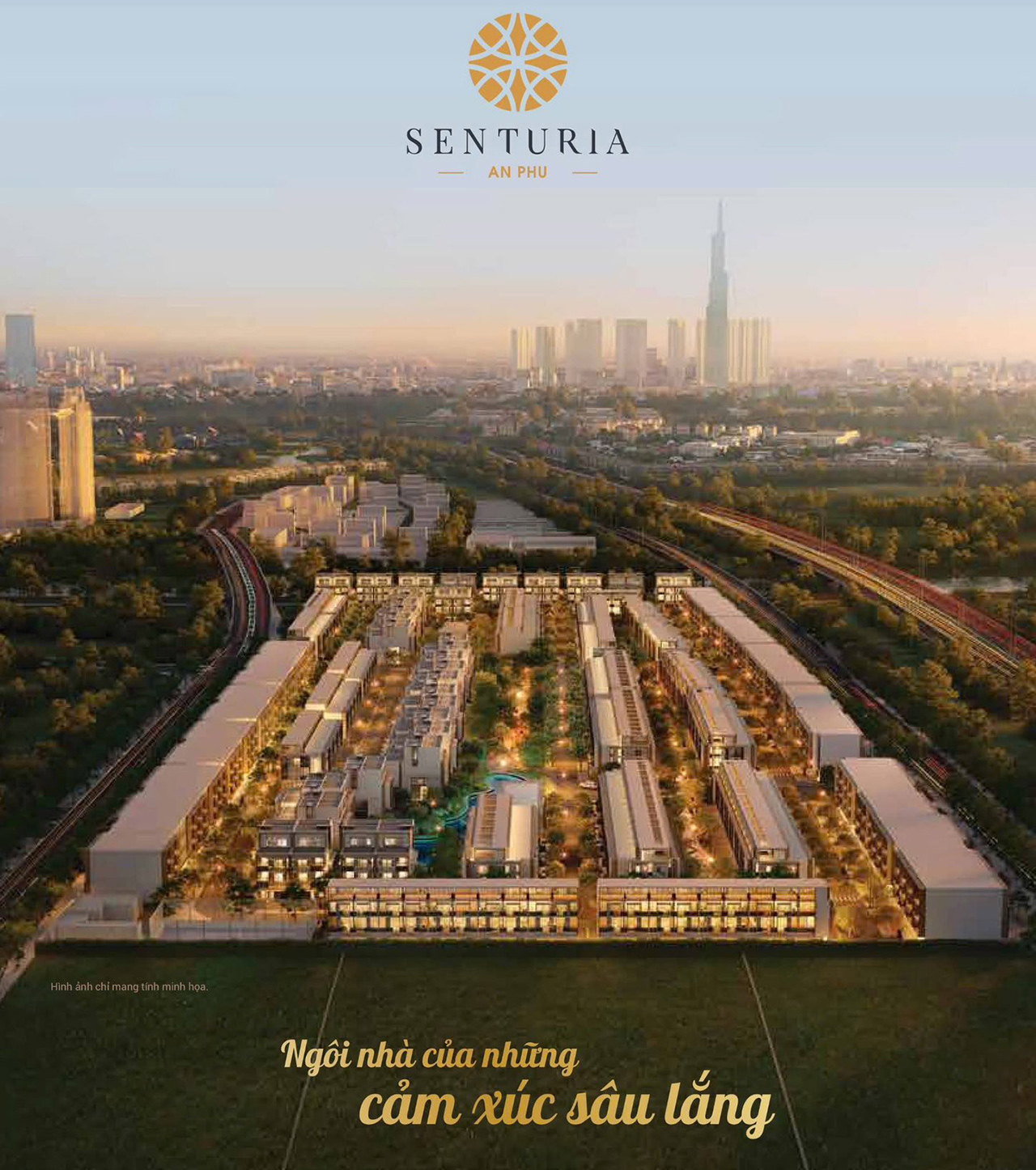 Chính thức triển khai siêu phẩm nhà phố biệt thự Senturia An Phú mặt tiền Song hành Cao tốc