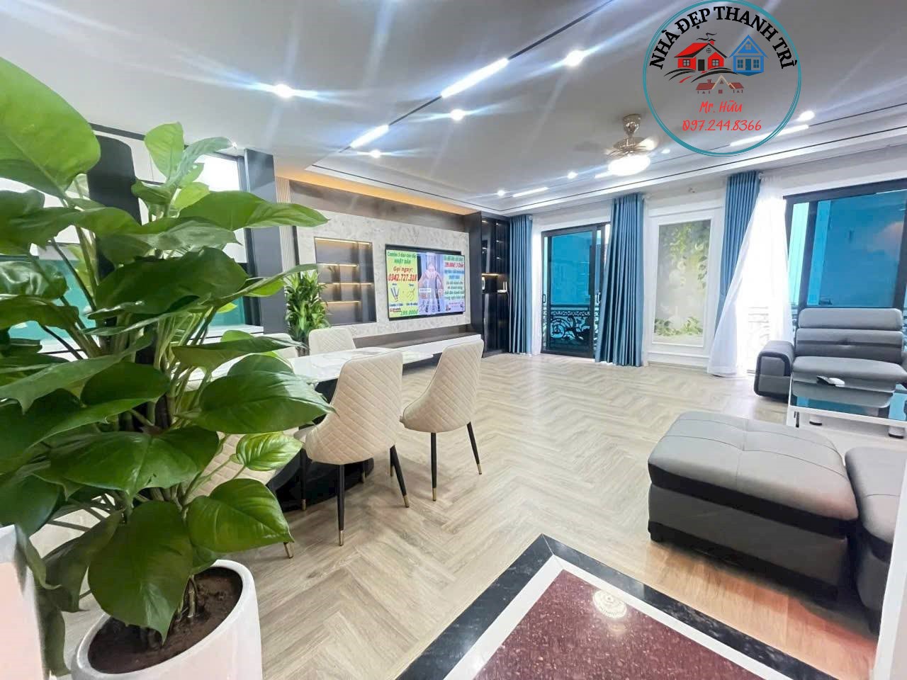 Siêu hiếm nhà trung tâm Thanh Trì 55m², 4 tầng, ô tô vào nhà, nội thất sang trọng, giá tốt nhất