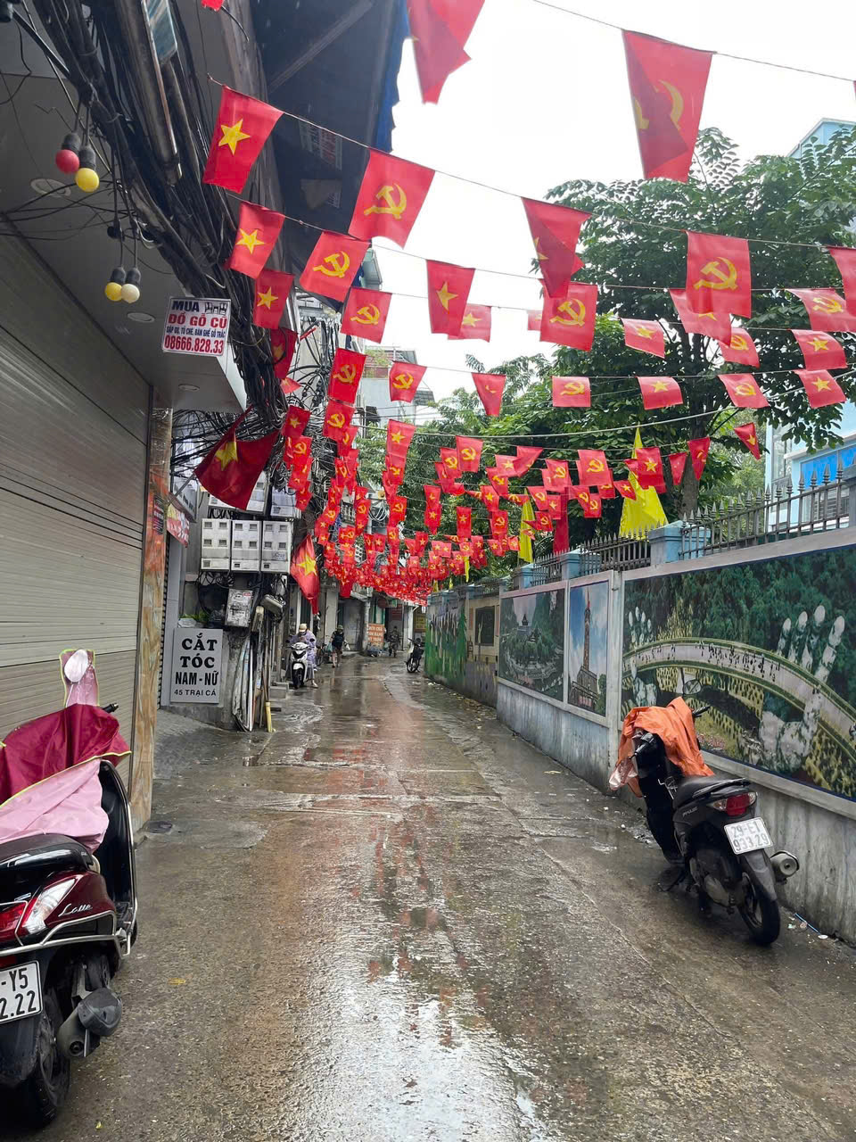 Nhà Ngõ Trại Cá, Hai Bà Trưng (30m ra mặt phố Trương Định) 34m2, xây 4 tầng, 6 phòng ngủ, full nội thất, giá 6.8 tỷ