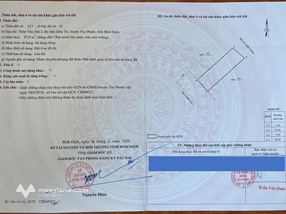 Cần bán lô đất 97,9 m2 tại Thôn Vân Hội 2, Thị trấn Diêu Trì, Tuy Phước, Bình Định