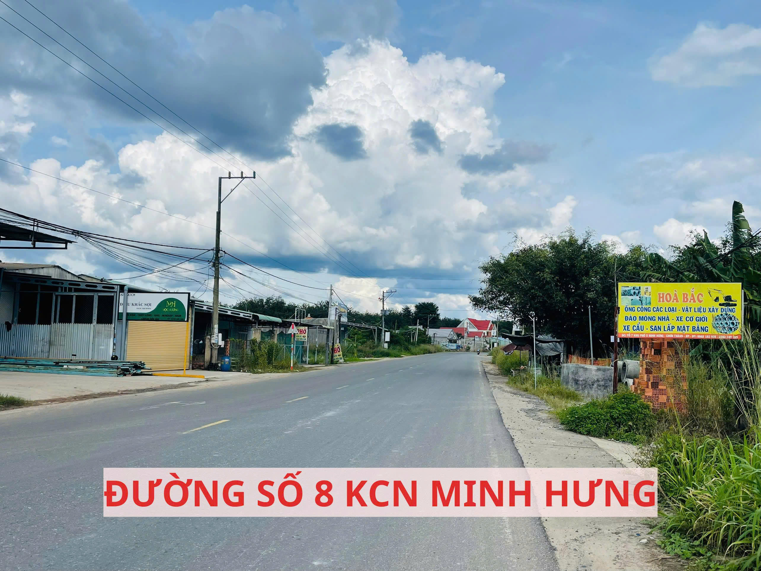 Đất liền kề khu du lịch Hoa Việt, cạnh khu công nghiệp Minh Hưng