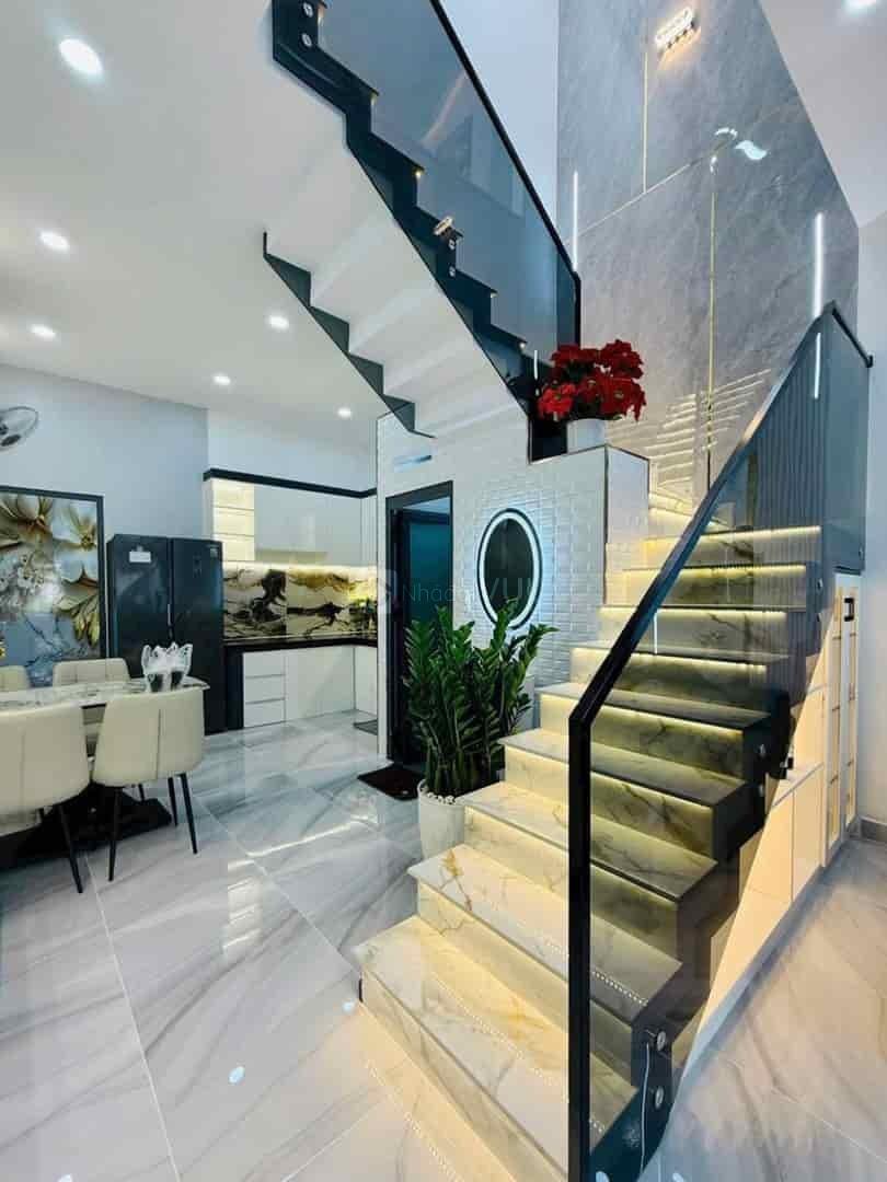 Bán nhà hẻm Nguyễn Văn Đậu, phường 5, Bình Thạnh, 52m2, 2 ngủ, 2,54 tỷ, gần chợ cây Quéo