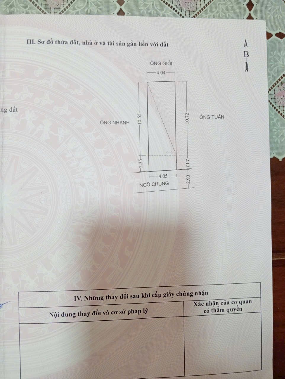 Bán nhà 2.5 tầng ngõ phố Hai Bà Trưng, Quang Trung, 52m2, ngang 4,05m, 3 ngủ, giá 2,86 tỷ