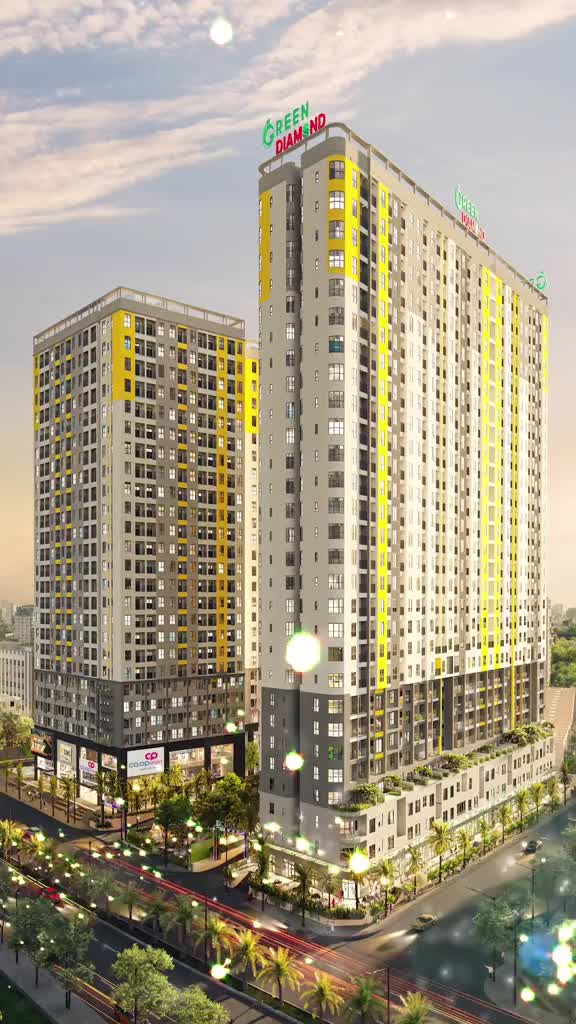 Căn hộ Bcons Green Diamond 3 phòng ngủ liền kề tuyến metro làng đại học