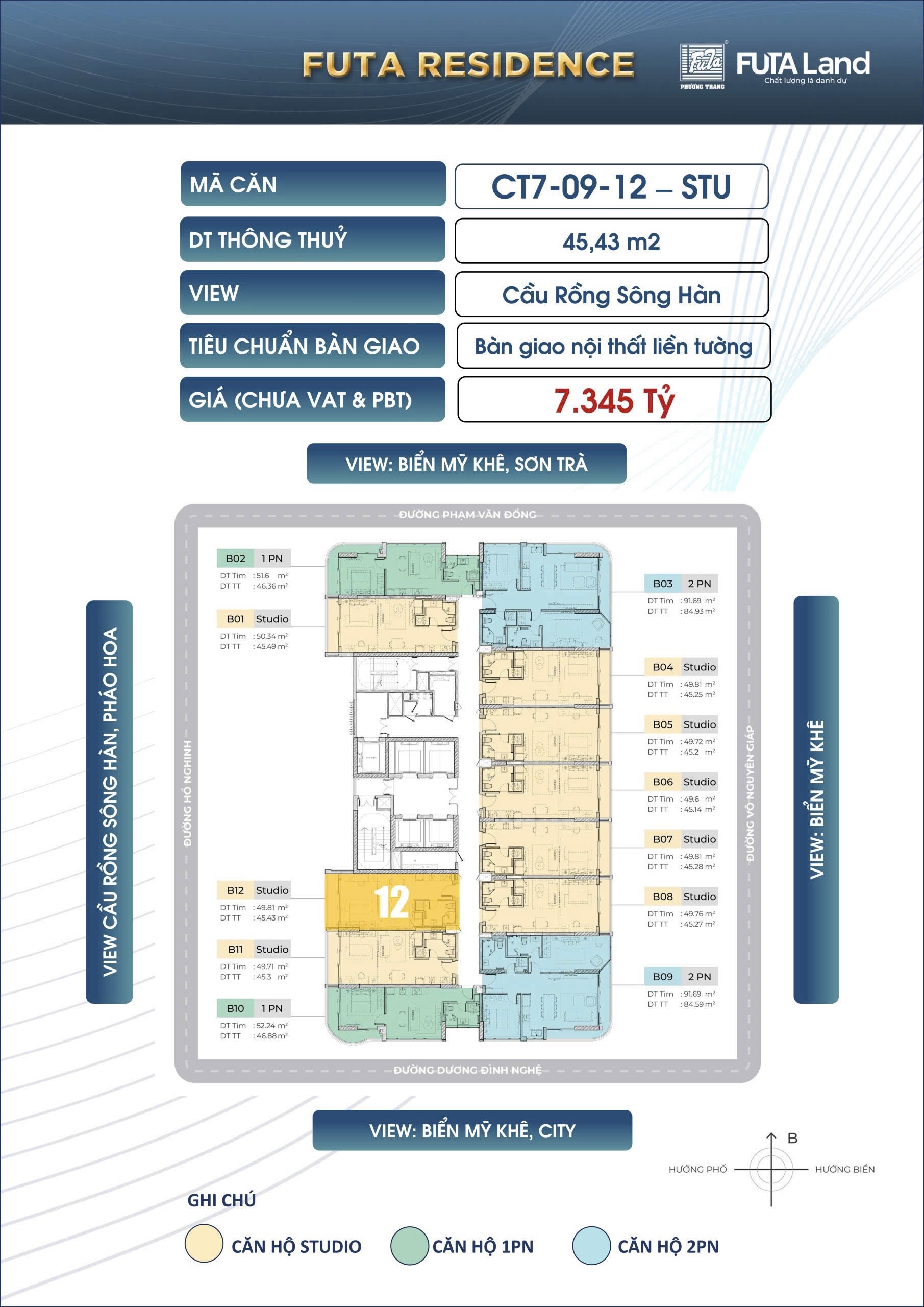 Căn hộ mặt tiền biển Mỹ Khê Times Square chính thức ra giỏ hàng hôm nay