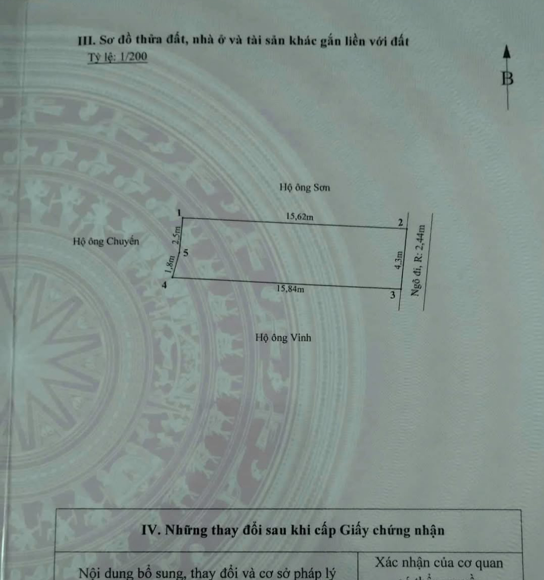 Bán đất 66m2 Tràng Duệ, An Dương, Hải Phòng
