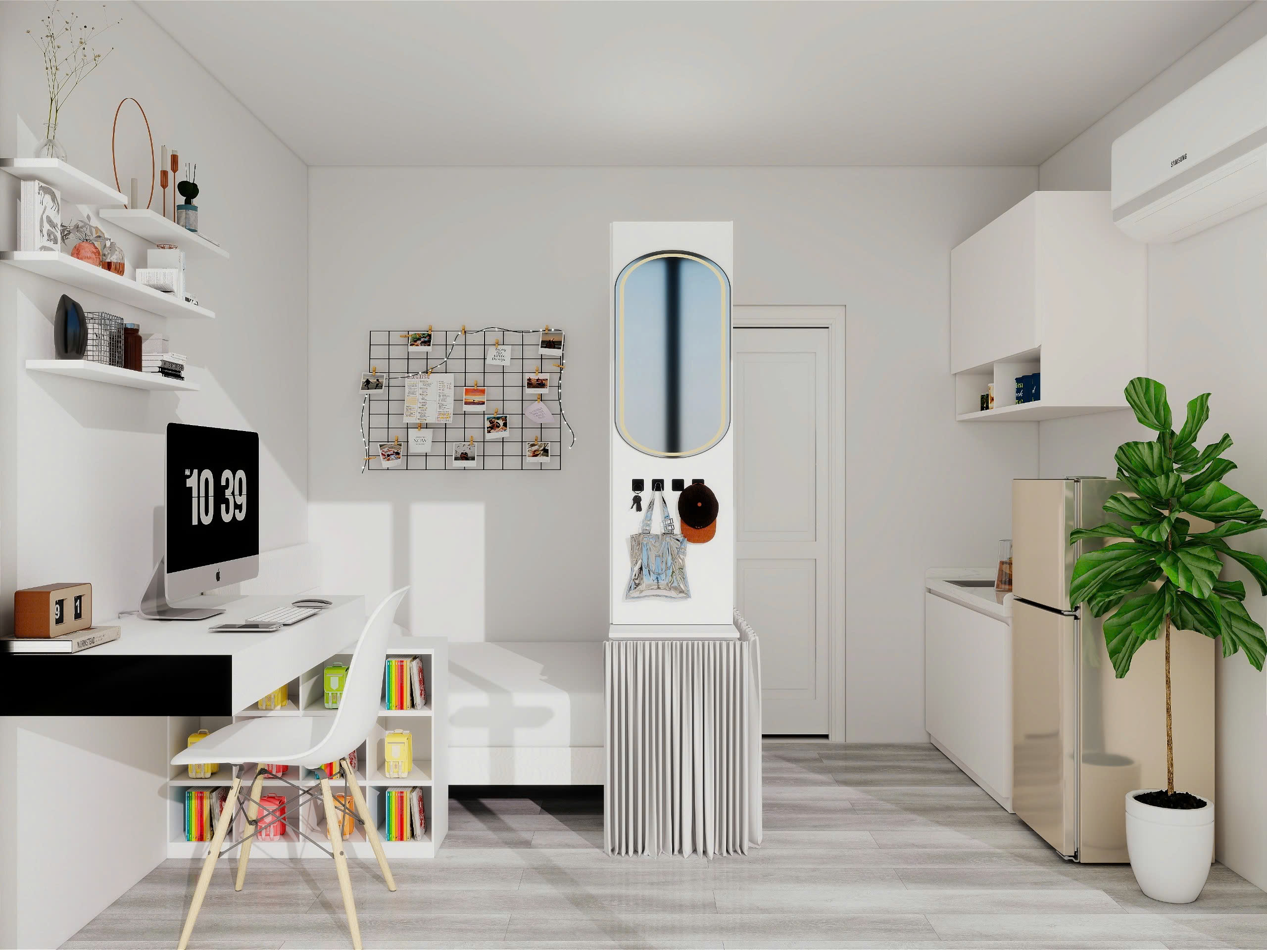 49A Phan Văn Hân, phường 19, Bình Thạnh, 40m2, full nội thất đẹp ở ngay, giá 4,9 triệu tháng