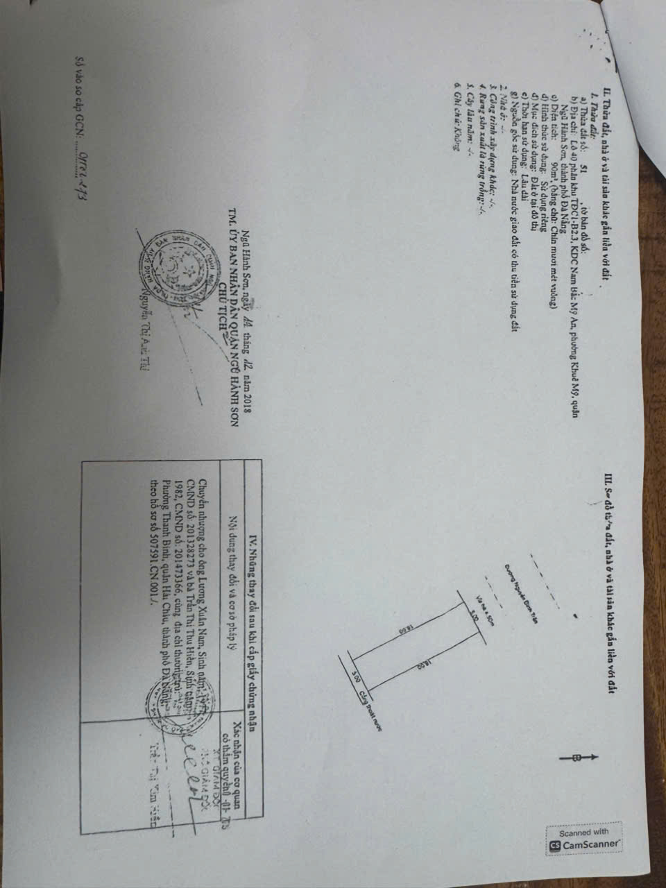 Đất đường Nguyễn Đình Trân, sát bãi tắm Sơn Thủy, Đà Nẵng