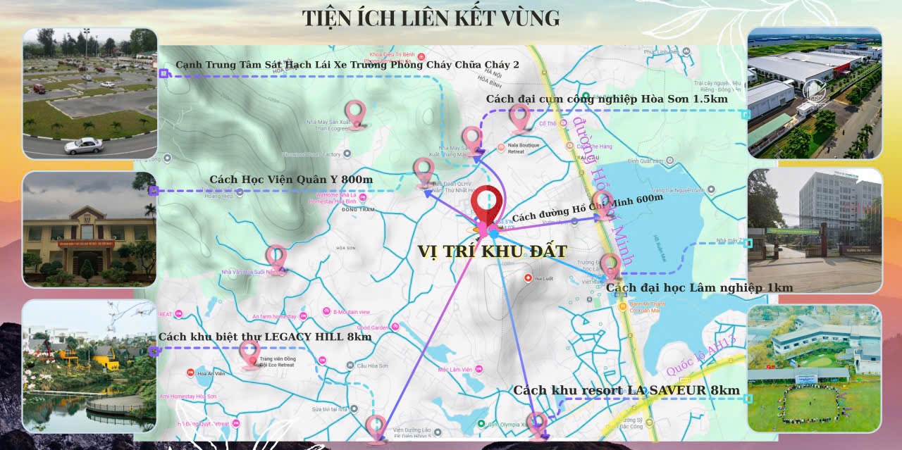 Bán đất ven đô giá đầu tư tại Lương Sơn, Hoà Bình