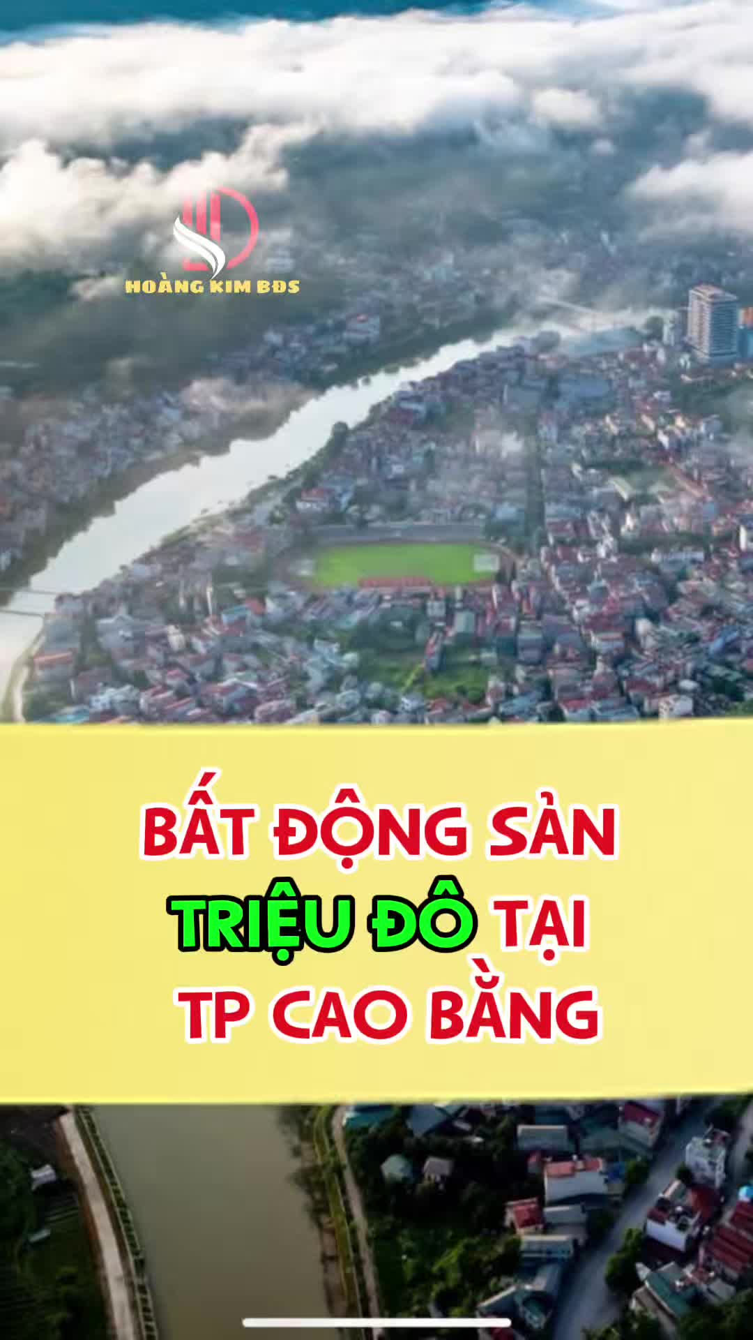 Bất động sản khai thác dòng tiền trung tâm thành phố Cao Bằng, view triệu đô duy nhất
