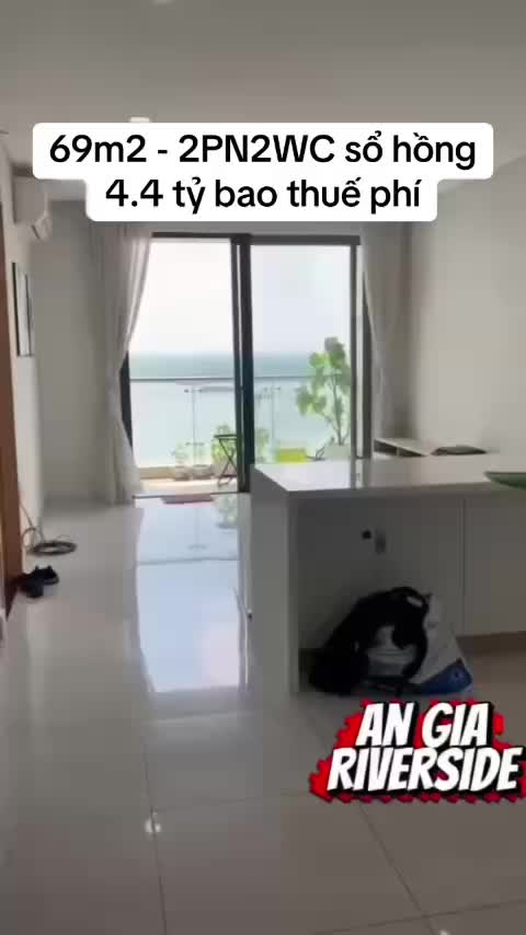 Bán căn hộ 69m2, giá 4.4 tỷ bao thuế phí, sổ hồng, An Gia Riverside