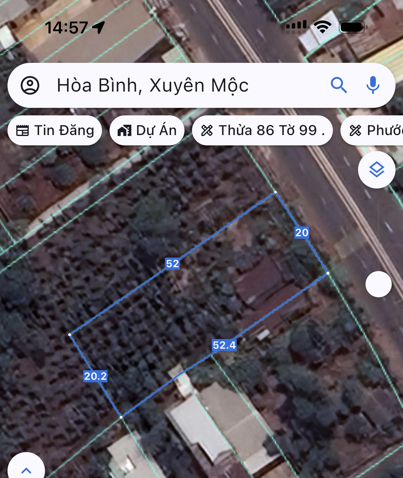 Cần bán đất mặt tiền 998 xã Hoà Bình giá rẻ chỉ 5,8 tỷ