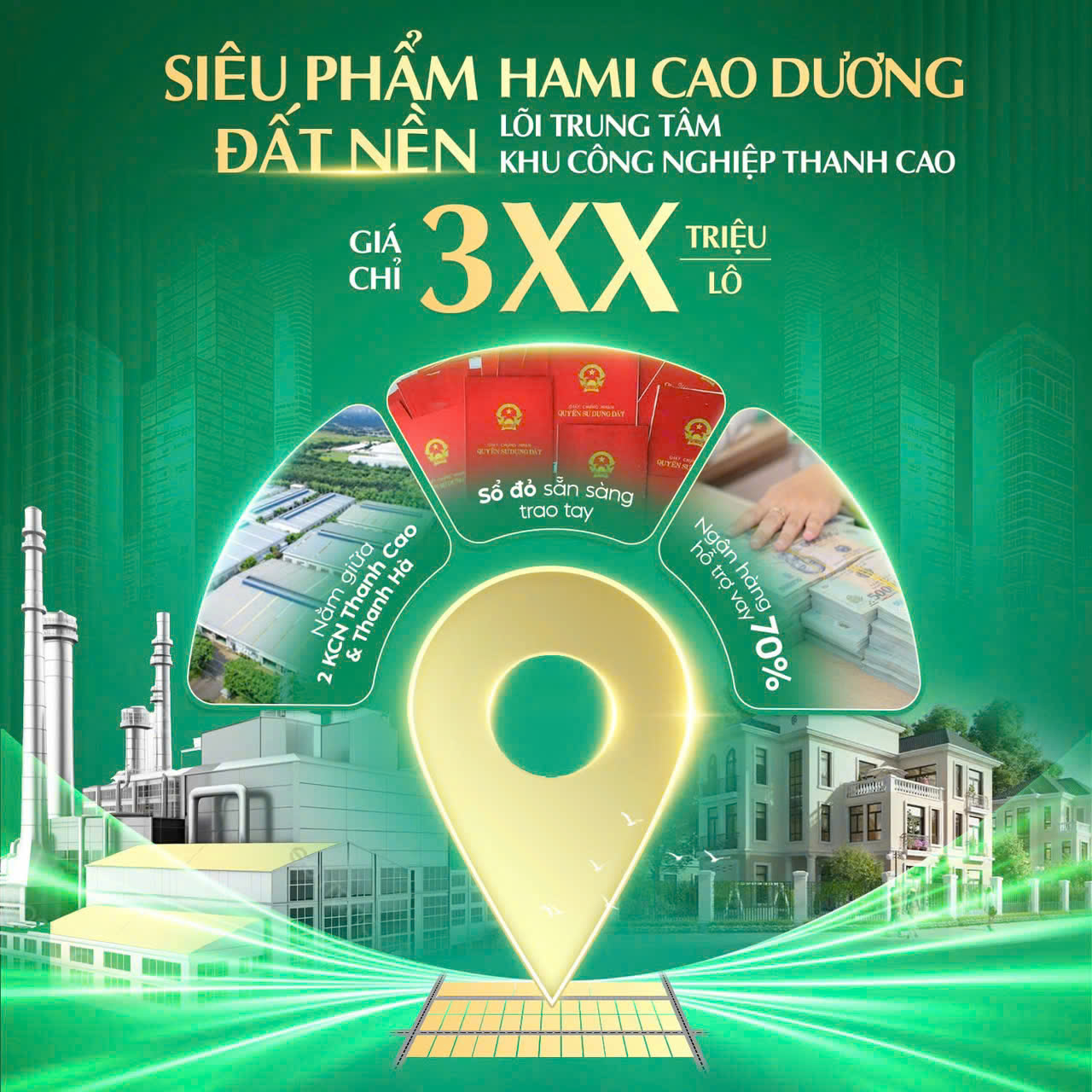 Đất nền Hami Cao Dương – giá chỉ 300 triệu