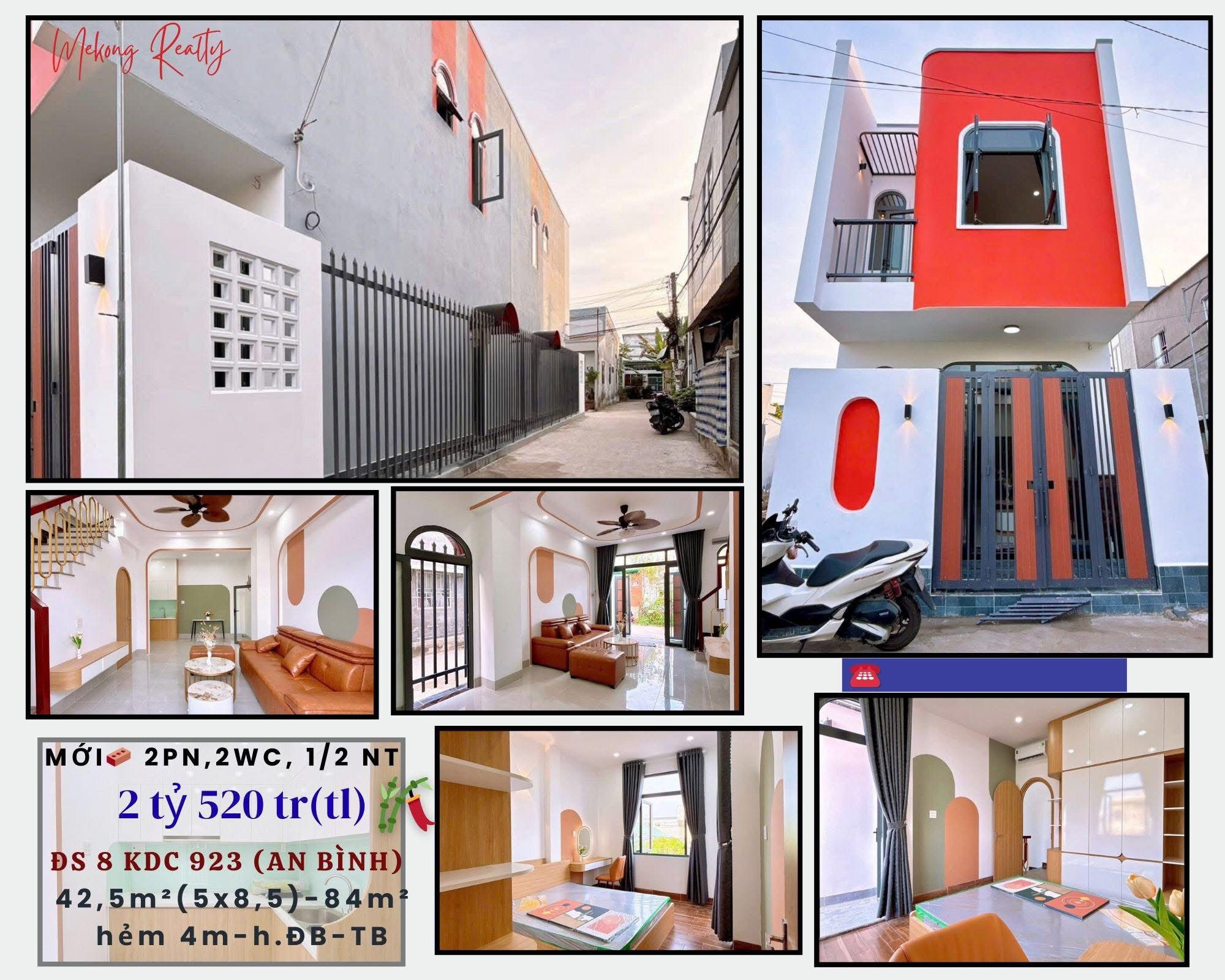 ♨️𝐁𝐀́𝐍 nhà cấp4 2PN 38m2 thổ cư kế CĐ nghề BìnhThủy_giá 1,29tỷ