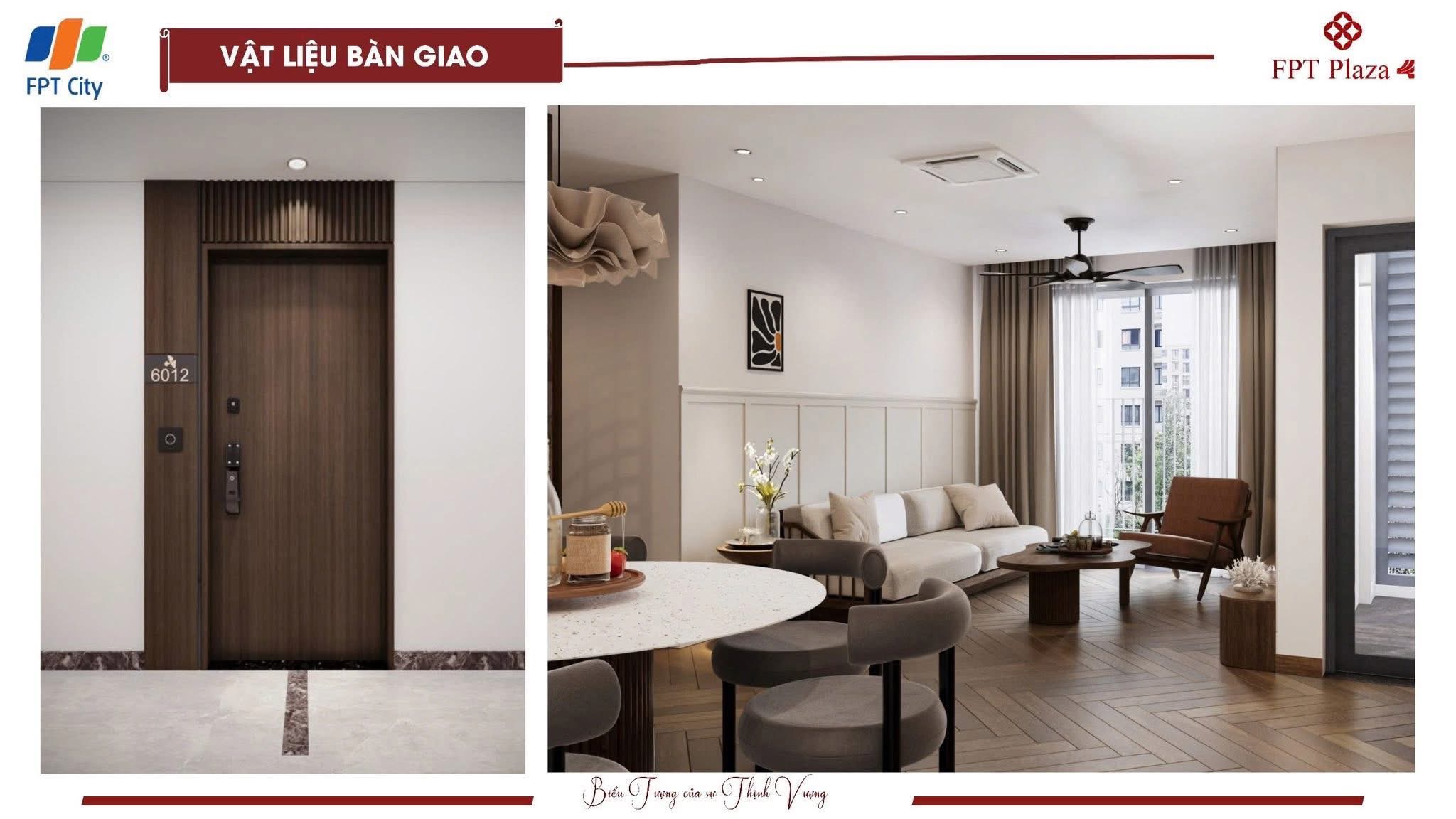 Căn hộ chung cư 50m2, 1 phòng ngủ, dự án FPT Plaza 4 Đà Nẵng