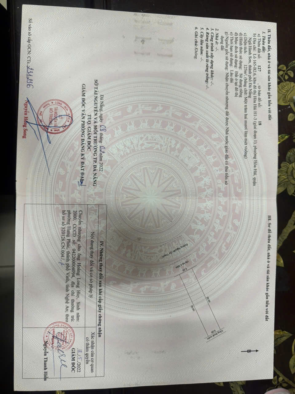 Đất Nguyễn Cơ Thạch, Khuê Mỹ, Ngũ Hành Sơn, Đà Nẵng, sát biển Sơn Thủy