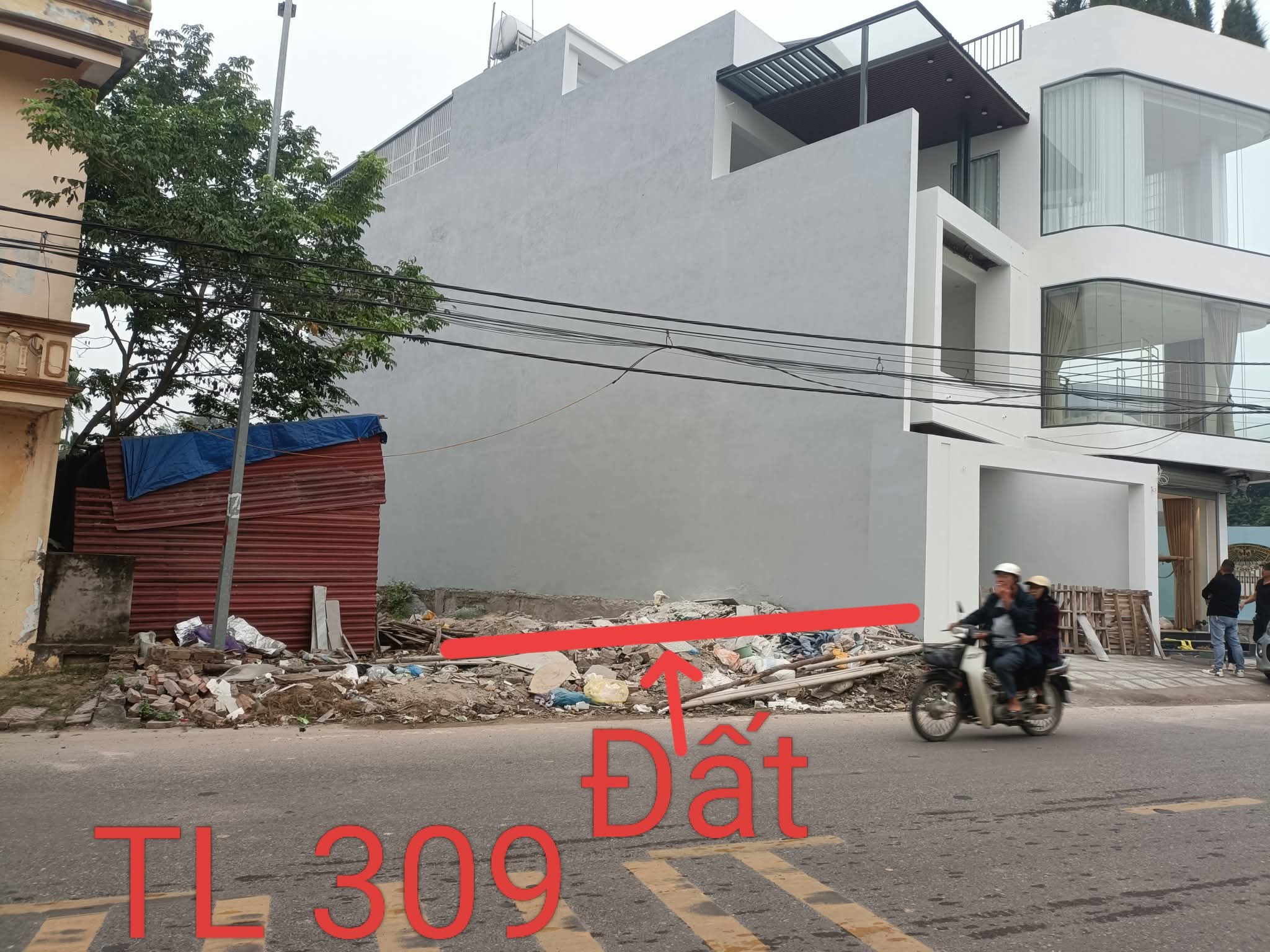 Lô duy nhất, rẻ nhất mặt đường TL 309 - Ngay cửa ngõ vào khu đấu giá Đồng Xay, mặt đường nhựa TL 309