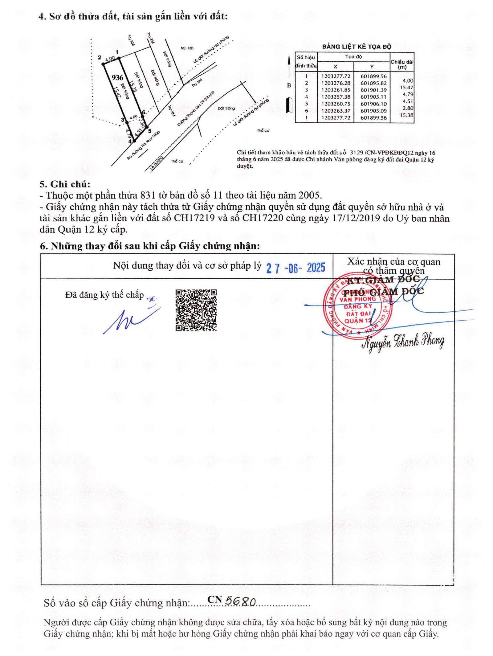 Đất nền phân lô TL29 ngay Ủy ban phường Thạnh Lộc, quận 12 sổ hồng riêng