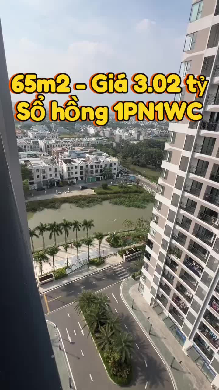 Bán căn hộ 65m2, nhà mới, dọn vào ở ngay, ngay mặt lộ Vành đai 3 đang hoàn thiện