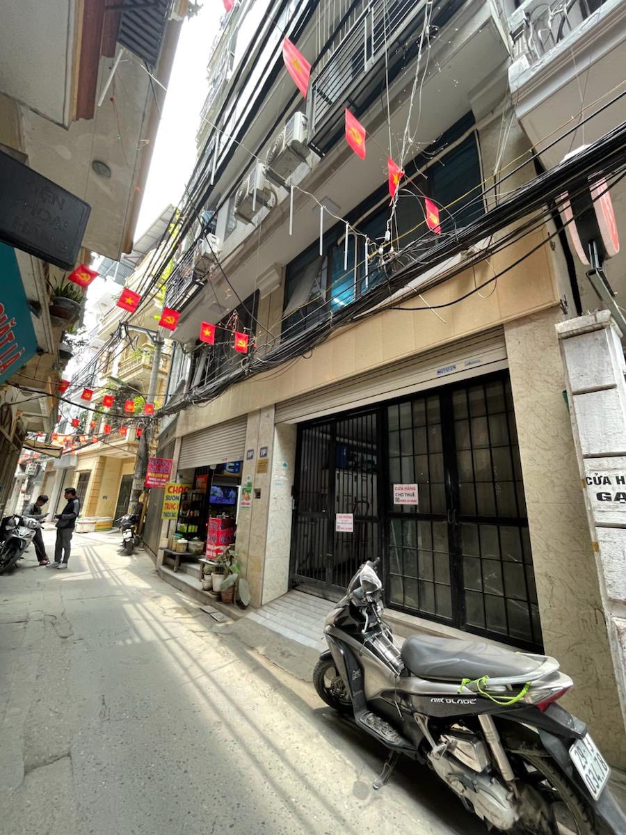 Bán tòa nhà căn hộ dịch vụ đường Khương Đình, 90m2 - 8 tầng, thang máy, kinh doanh