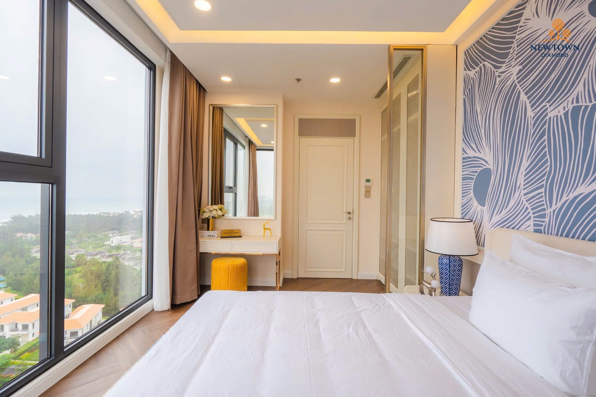 Chỉ từ 4,8x tỷ sở hữu căn 2 ngủ Newtown Diamond, view trực diện biển, sở hữu lâu dài, chiết khấu 12%