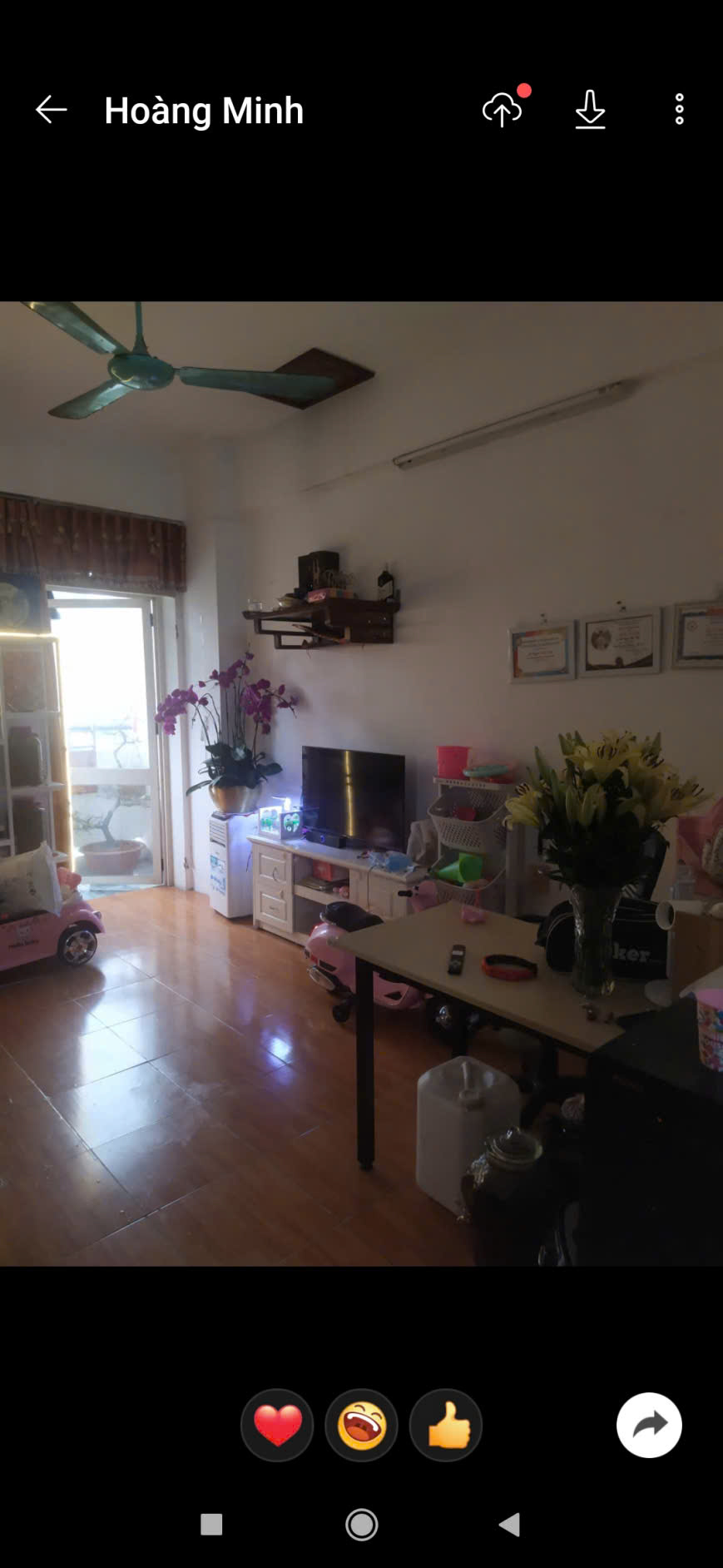 Cho thuê căn hộ chung cư F5, 112 Trung Kính, Cầu Giấy 65m2, 2 ngủ, căn góc giá 12 triệu/tháng