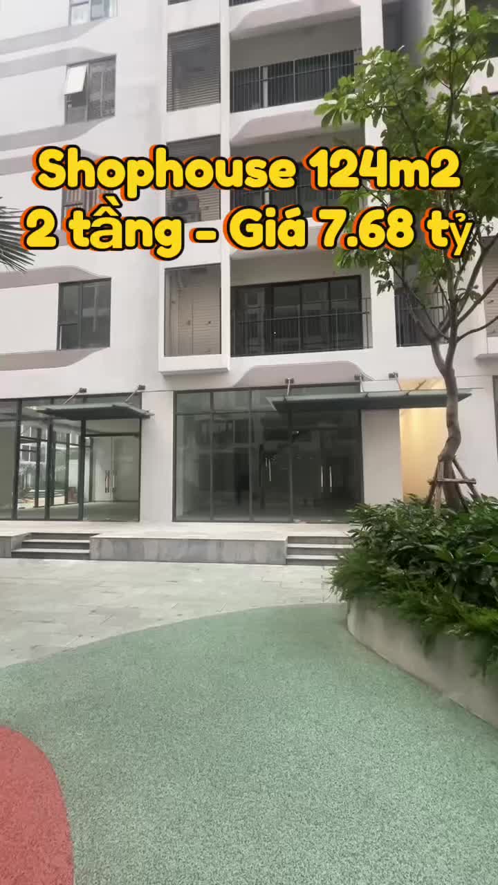 Cần bán shophouse 124m2, giá 7.68 tỷ trả nhanh, chung cư MT City Q9, 3 Trường Lưu, Long Trường