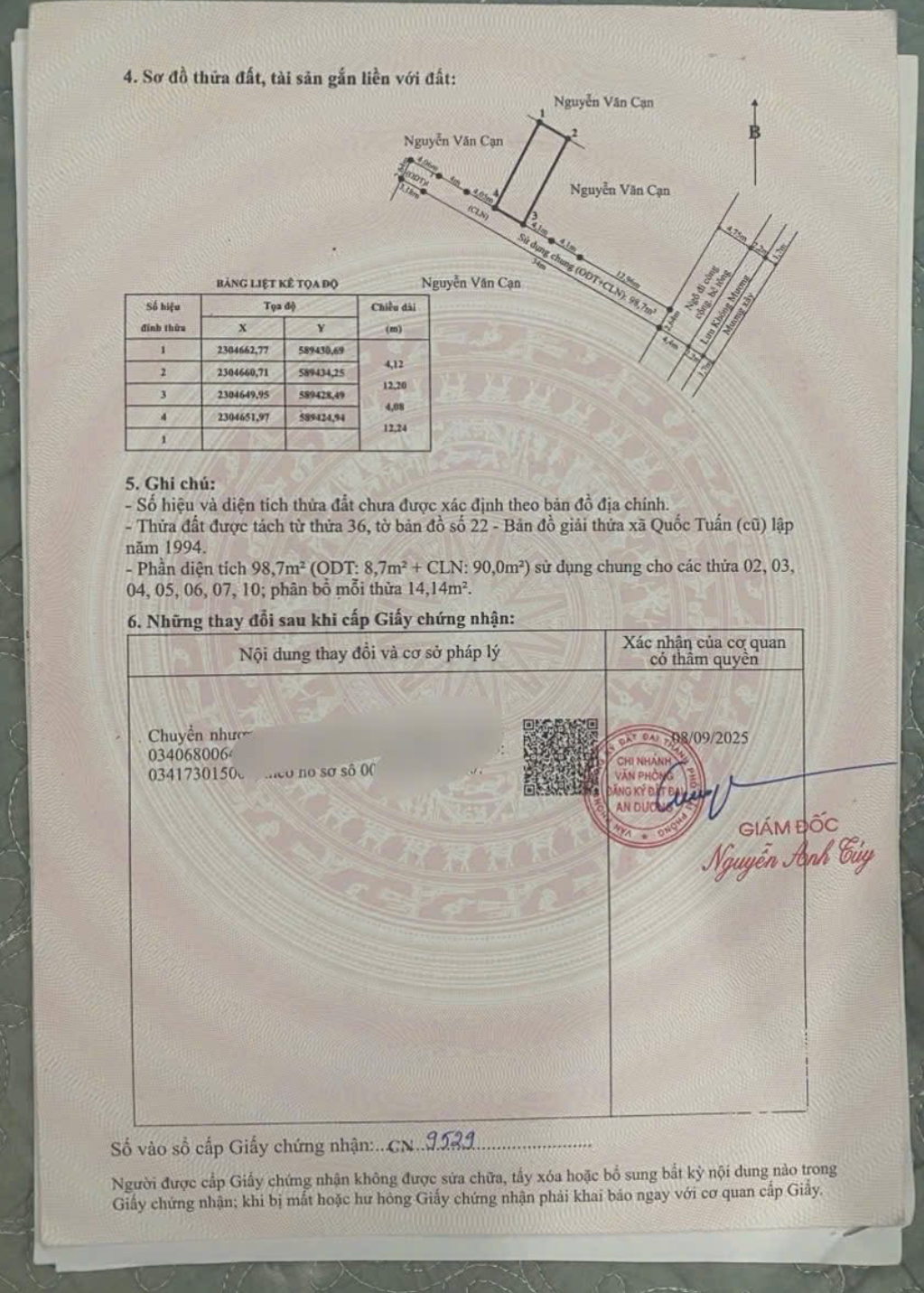 Bán đất 3 lô 50m2 Kiều Hạ 2, An Dương, Hải Phòng