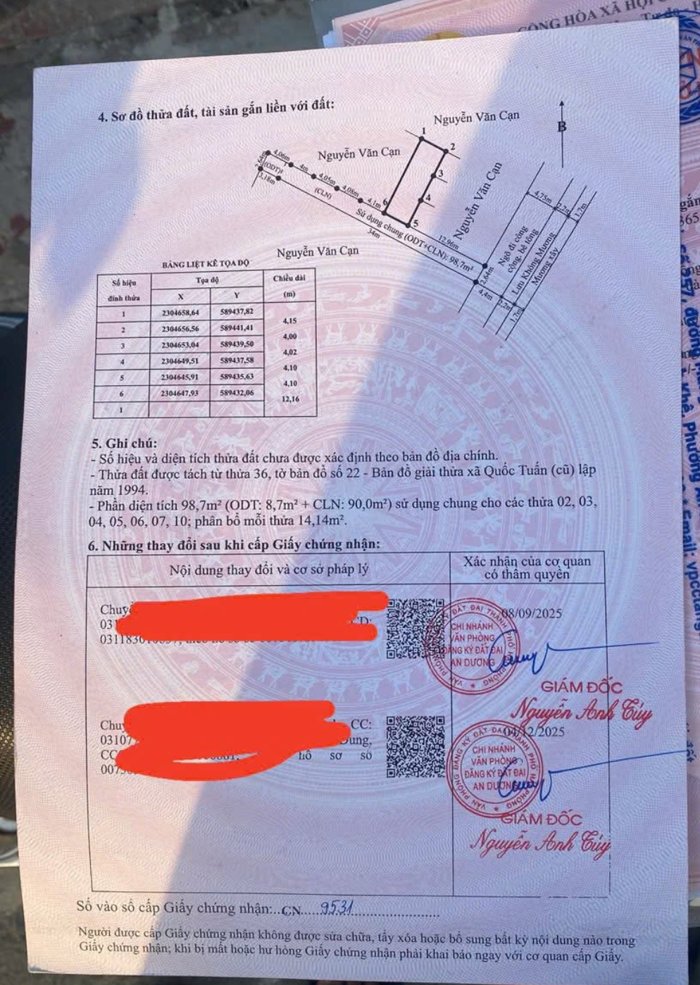 Bán đất 3 lô 50m2 Kiều Hạ 2, An Dương, Hải Phòng