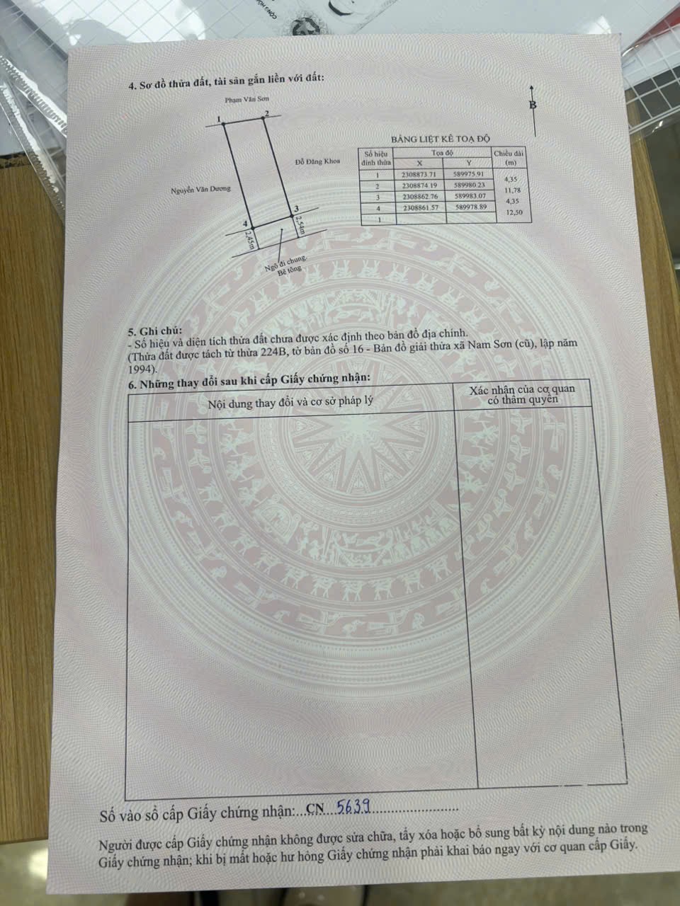 Bán 2 lô đất 52m2 Lương Quán, An Dương, Hải Phòng