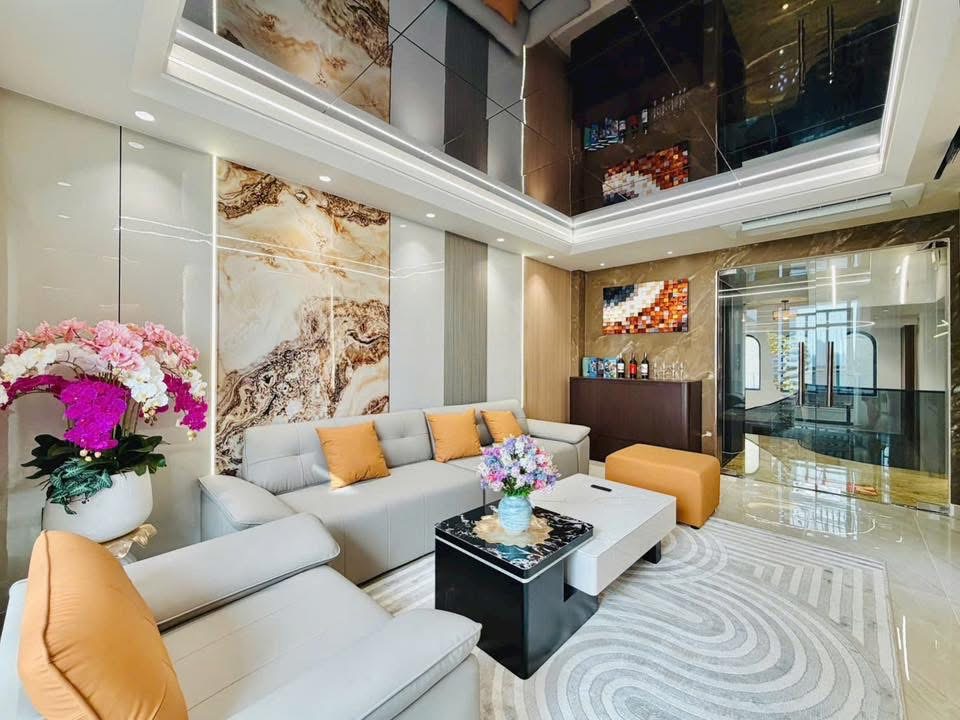 Bán siêu phẩm xây mới 72m2, 5 tầng thang máy xây mới ngay khi vip gần Cityland, Lotte hẻm 6m thông