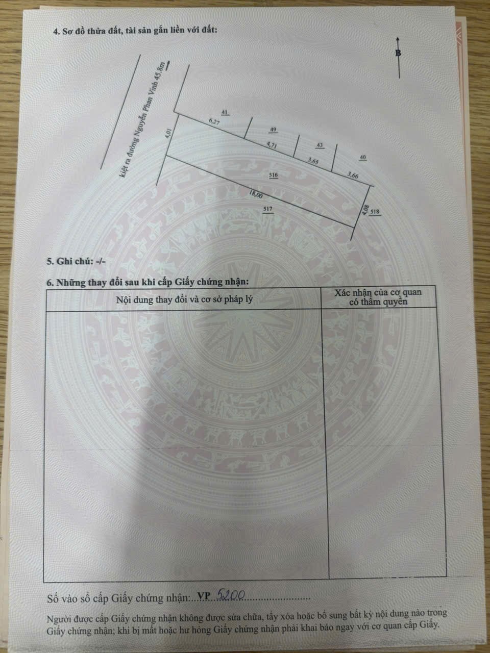 Gia đình cần bán lô đất kiệt ô tô Nguyễn Phan Vinh, Phường Sơn Trà, Thành phố Đà Nẵng