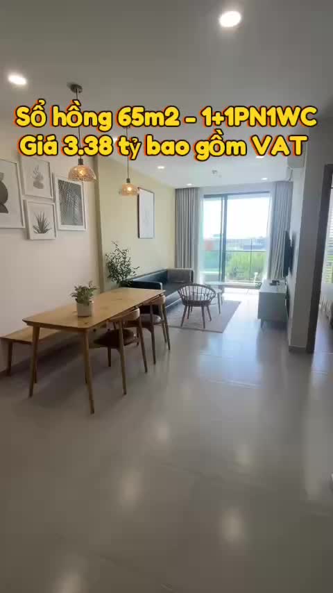 65m2 - Giá 3.38 tỷ gồm VAT, giãn trả 6 tháng, sổ hồng 1