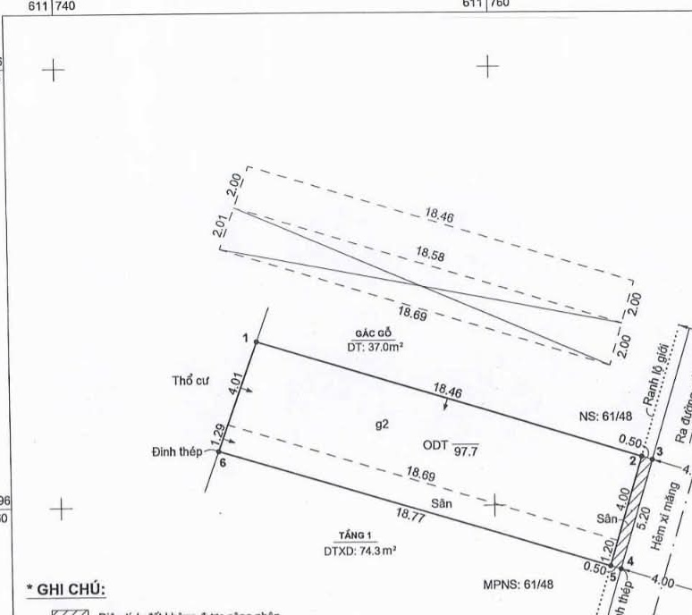Hẻm xe hơi Đỗ Xuân Hợp, diện tích 98m2, giá 5.9tỷ ngang 5,2m vuông A4