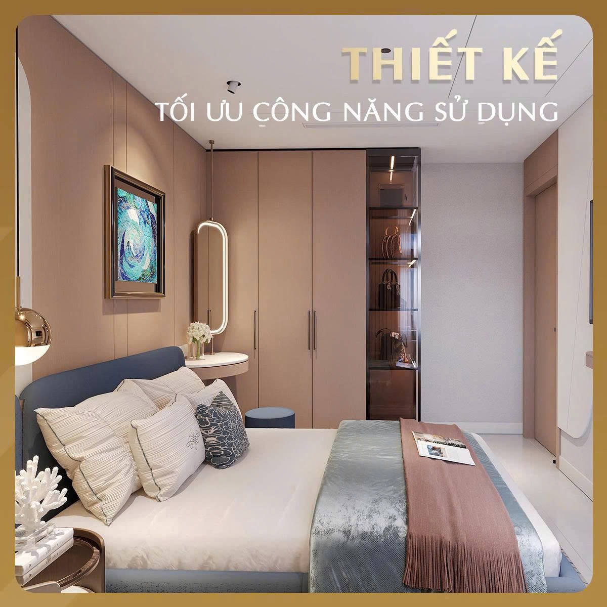 Căn 1br+ – View triệu đô giữa trung tâm Đà Nẵng Downtown - The Meridian – Trục Phan Đăng Lưu - Sát bên sông Hàn