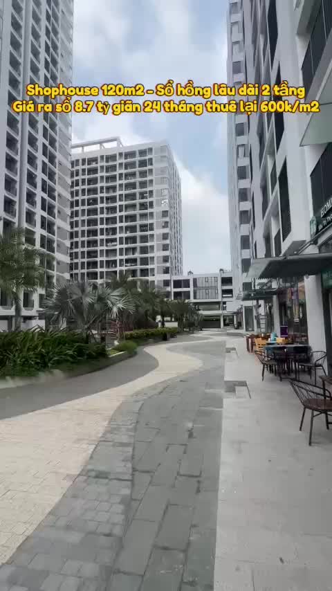 Cần bán căn hộ thương mại có sổ hồng lâu dài 120m2