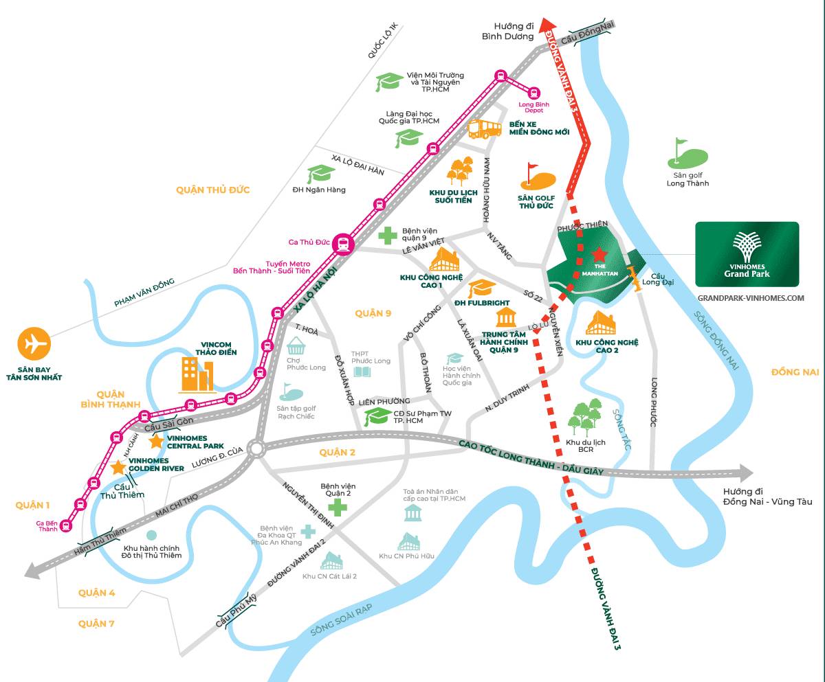 Quận 9 - Chung cư S3.01 Vinhomes Grand Park giá 2,99 tỷ