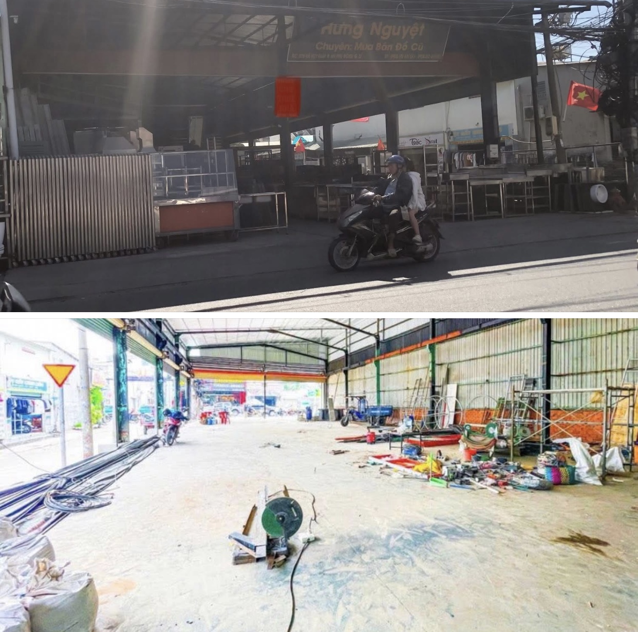 Cho thuê mặt bằng kho xưởng góc đường Hà Huy Giáp, quận 12