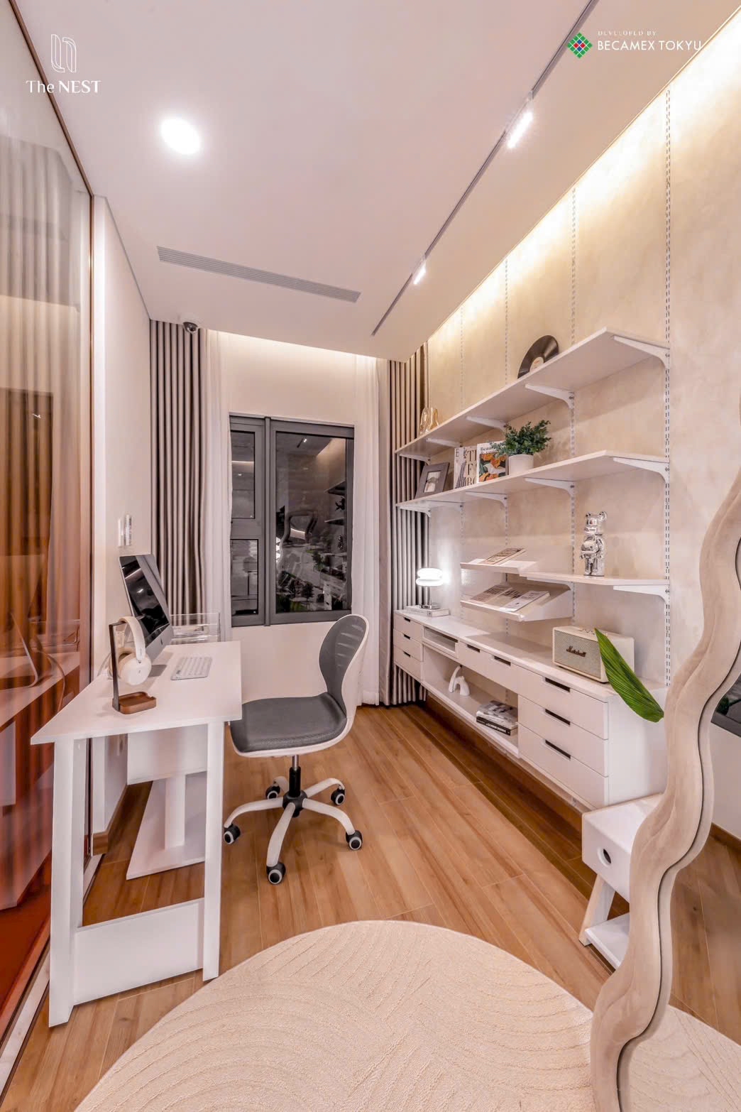 Booking sớm chiết khấu đẹp 55m2, giá 2.3 tỷ, 2 ngủ, 1 vệ sinh The Nest Midori