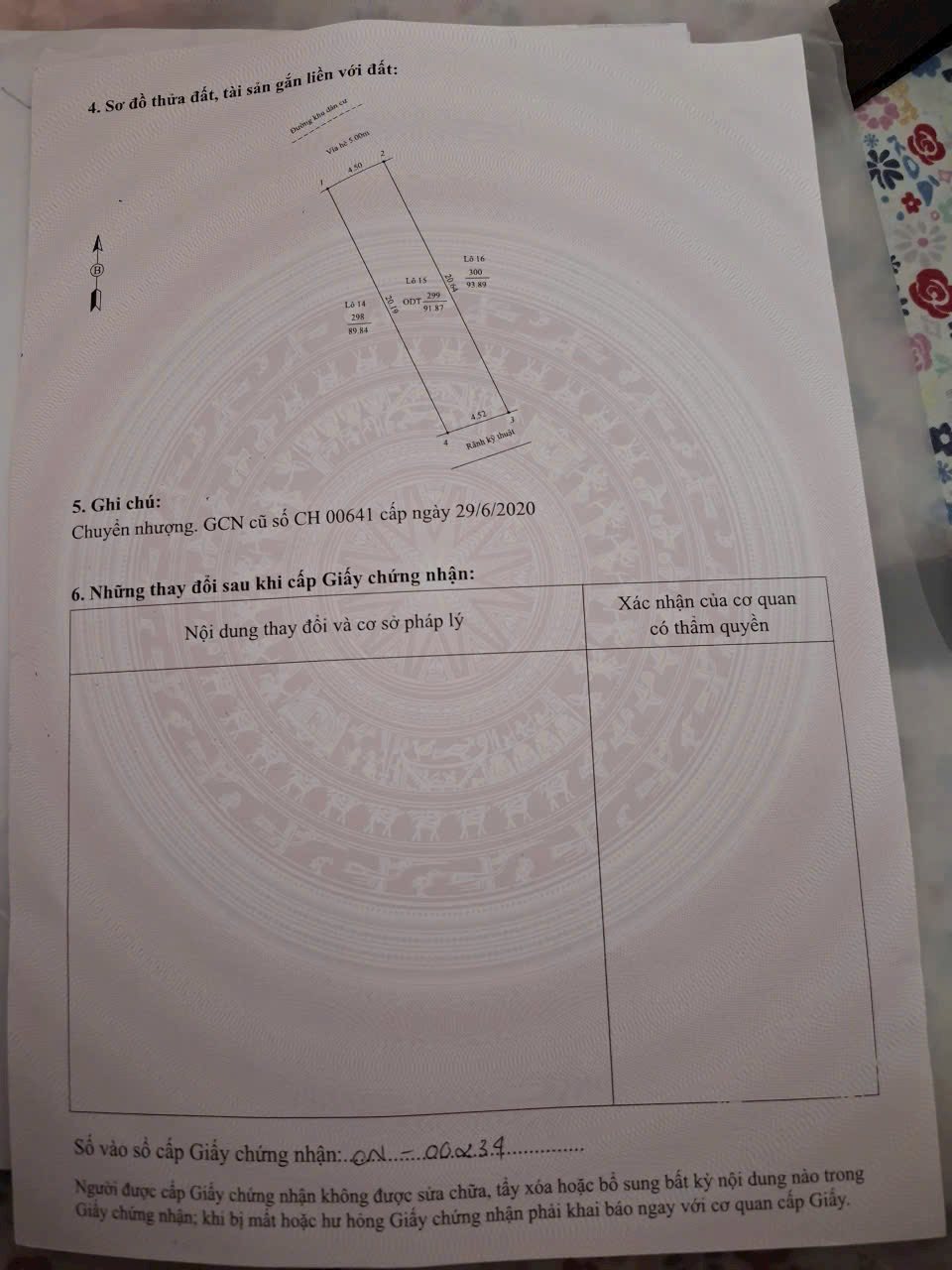Bán lô đất khu chia lô quân đội Cẩm Khê, Tứ Minh, 91.87m2, ngang 4.5m, đường 17.5m