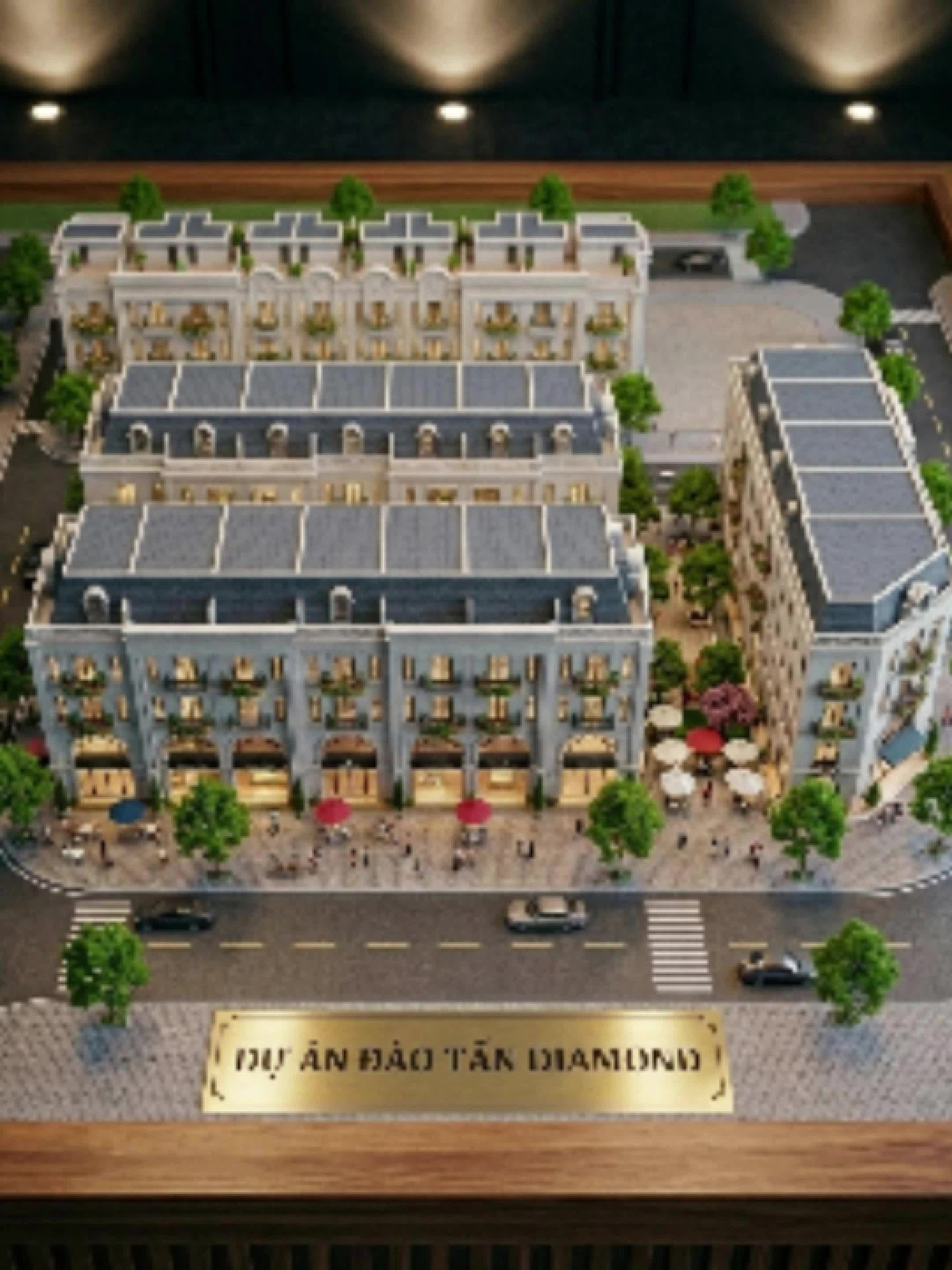 Căn LK02 -2 mặt tiền đang còn sót lại tại Đào Tấn Diamond, Huế