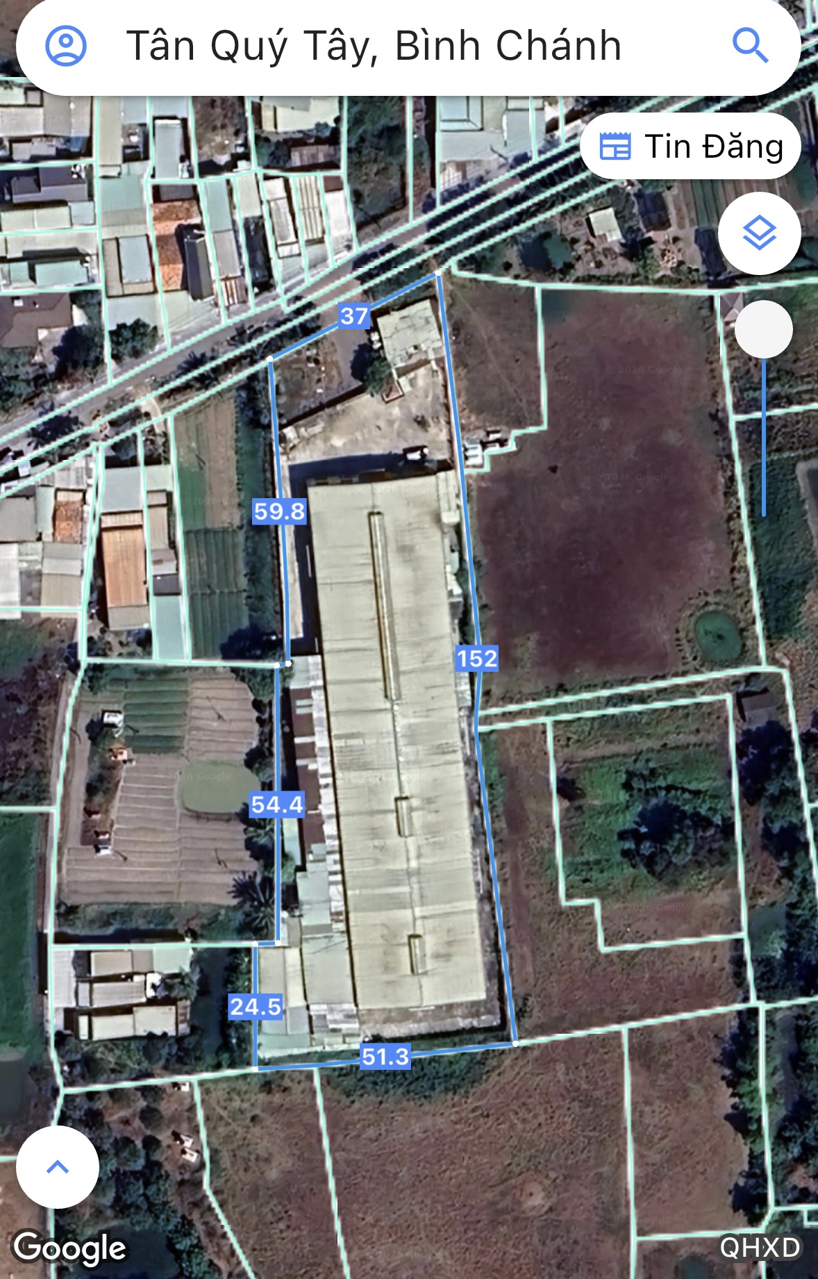 Xưởng 5000m2, nở hậu 50m, đường Bờ kênh T14, Tân Quý Tây, Bình Chánh