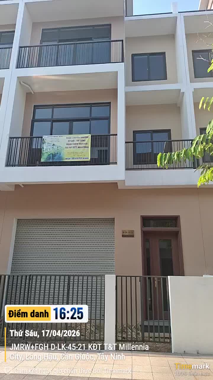 Nhà phố 6m x 20m, 1 trệt, 3 lầu tại T &amp; Amp, Tity Milennia – Long Hậu view siêu đẹp, giá cực hot