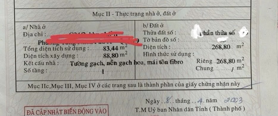 Bán nhà 269m2 - Chỉ 15.4 tỷ - Hẻm xe hơi 6m - Nhà F0 mấy chục năm - Đường 449A - Tăng Nhơn Phú - Thủ Đức